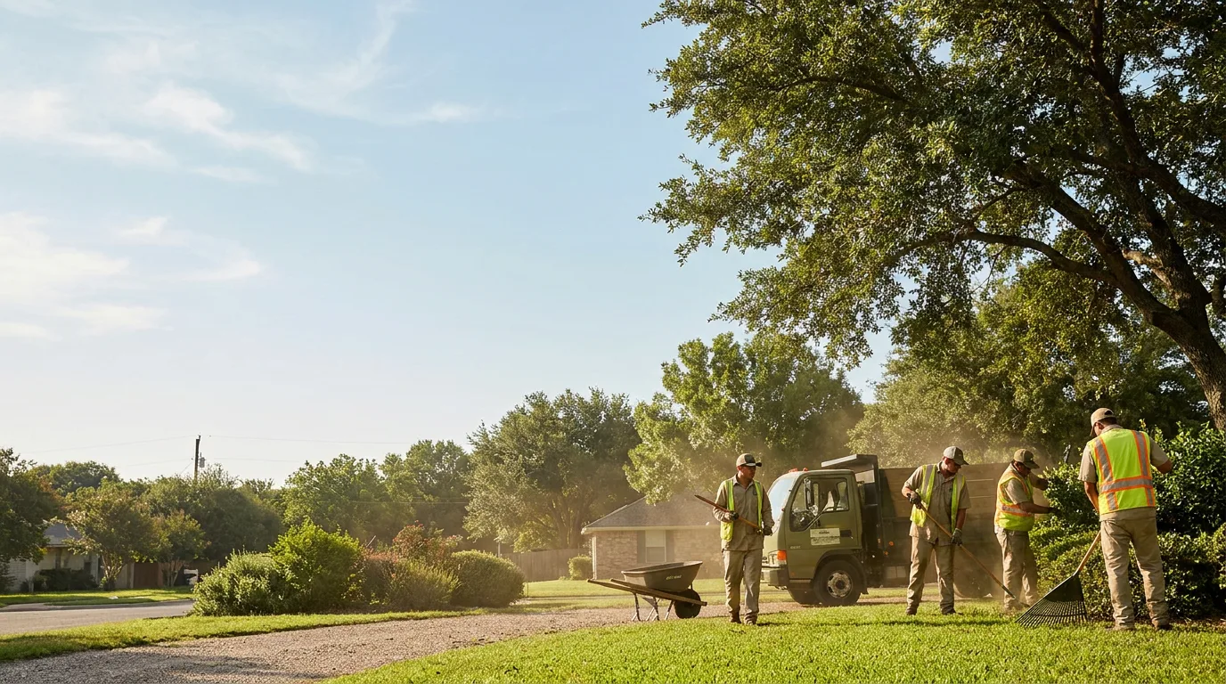 Landscaping in Floresville, TX near me